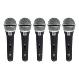 Microfonos Para Voz Superlux, Paq 5 Pza Con Estuche Prac5
