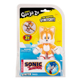 Boneco Elástico Que Estica Sonic Tails - Goo Jit Zu