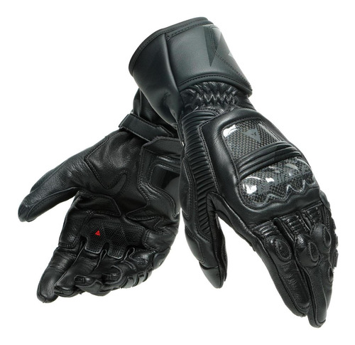 Guantes De Piel Dainese Druid 3 Largos Negro