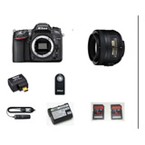 Kit Nikon D7100 Dslr + Nikon Dx Af-s 35mm/1.8g 