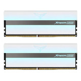 Memória Ram T-force Xtreem 32gb (16gb X2) 3600mhz Branca