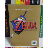Manual Legend Of Zelda, The - Ocarina Of Time (nintendo 64)