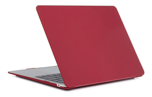 Carcasa Compatible Con Macbook Air 13 / 13.3 A1466 Burdeo