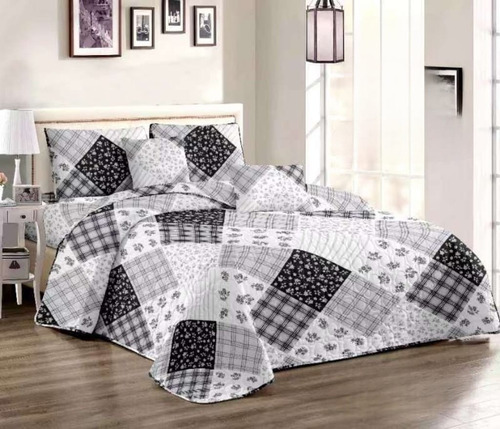 Cubrecama Tipo Quilt De Verano King 240 X 270 Cm Tfcc406