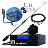 Rádio Px 40 Canais Antena Argentina Black Cabo 5,5m Volvo Fh