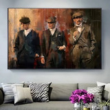 Cuadros-peaky Blinders,decorativo 7, 150 X 90 Cm-16k 