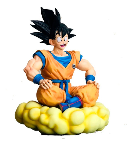 Dragon Ball Z Figura Goku Con Nube Ssj Coleccionable