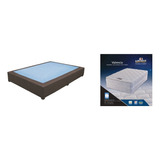 Base Cama Plus King Size Con Colchon Valencia