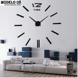 Reloj Gigante De Pared Realmente Grandes Efecto 3d. Palos I