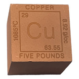 Robmar-usa-moneda Rectangular 80 Onza 2,4kilo Cobre-999 Cubo