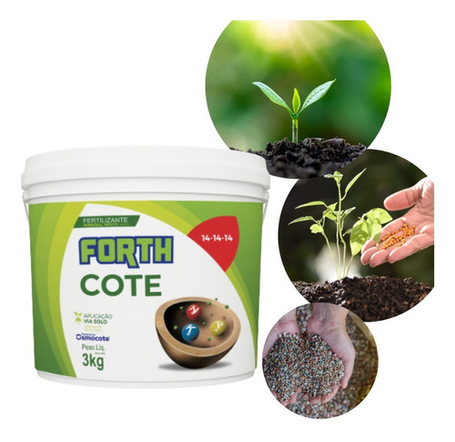 Adubo Fertilizante Osmocote Forth Cote 14-14-14 3kg