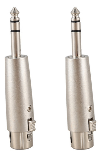 2x New Xlr To Female Jack Lead Plug Mic Microphone Pat