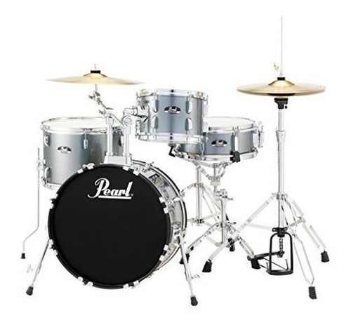 Pearl Rs584cc706 Roadshow Drum Set De 4 Piezas Carbón