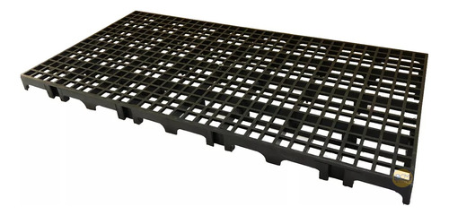 04 Palete Estrado Pallet Piso De Plastico Preto 50x25 Full