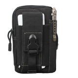 Pouch Riñonera Molle Edc Tactico Militar Con Porta Celular