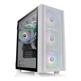 Gabinete Thermaltake H570 Tg Argb Snow Mid Tower C/templado Color Blanco