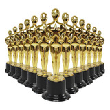 Figura De Trofeo De Plástico Gold Star Award For Juego