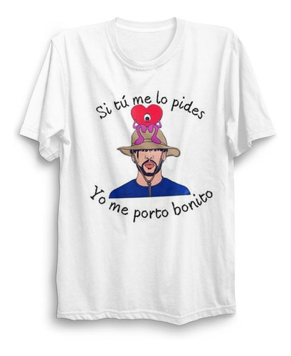 Playera Bad Bunny Me Porto Bonito