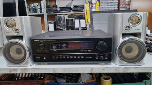 Receiver Denon Avr-3801 105w Rms + Caixas Sony Ss-chp7