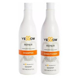 Yellow Shampoo 500ml + Acondicionador 500ml Yellow Repair
