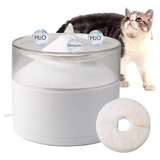 Fuente Dispensadora De Agua Con Filtro P Gatos Perro Pequeño