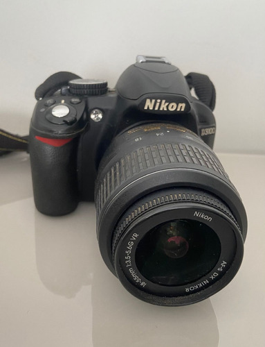  Nikon Kit D3100 +  Lente 18-55mm Vr Dslr Cor Preto