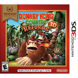 Donkey Kong Country Returns 3d Nintendo 3ds Seminovo