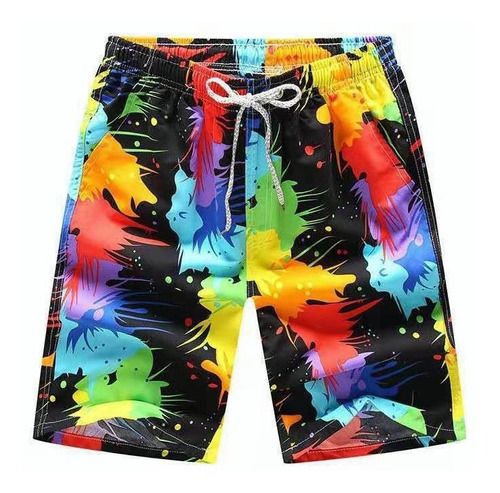 Traje De Baño Corto Bañador Short Boardshort Surf Pantalones