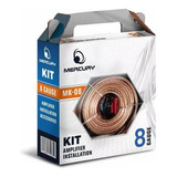 Kit Cables Instalación Potencia 8 Gauge 1500w Mercury Oferta