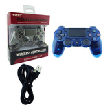 Joystick Ps4 Inalámbrico Color Azul Galaxia