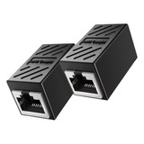 Adaptador Emenda Rj45 Para Internet Cat7/6/5e - 2 Unidades