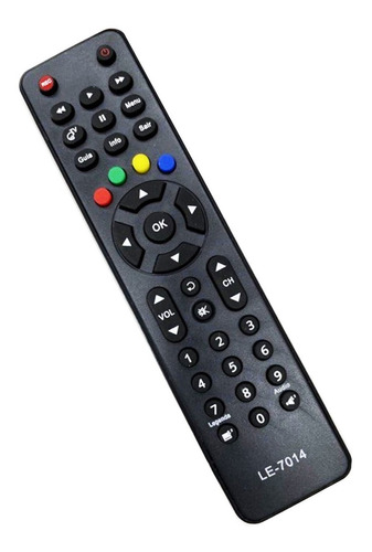 Atacado 10 Controle Oi Tv Livre Hd Ses6 Etrs35/37/38 Elsys - Le-7014