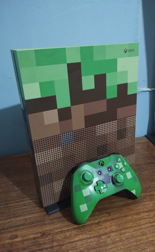 Microsoft Xbox One S 1tb Minecraft Limited Edition
