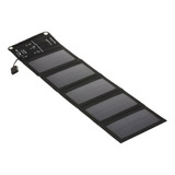 Cargador Solar Portátil De 15w/5v Con Puerto Usb Plegable 1
