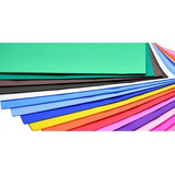 Kit 50 Cartoplex Papel Color Set Cores Sortidas 48 X 66 Cm