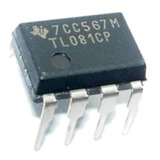 Amplificador Operacional Tl081 Dip8