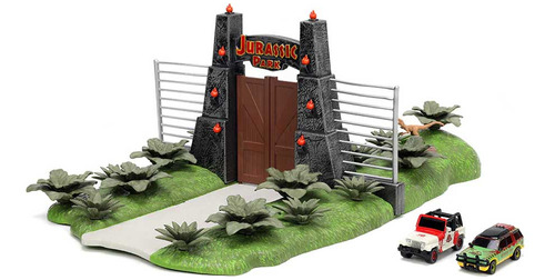 Diorama Jurassic Park 30th Anniversary Jada Nano Metals