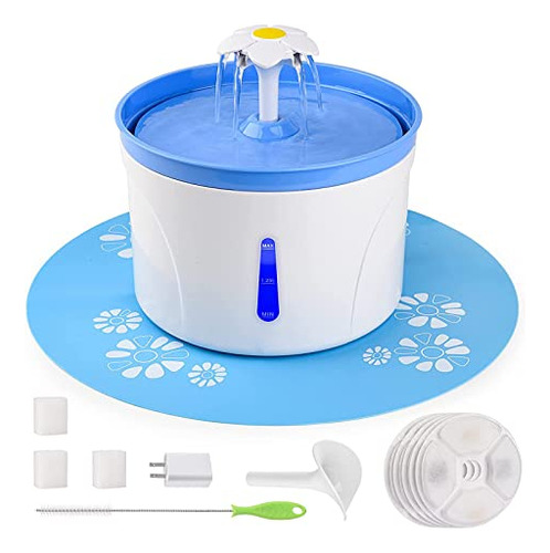 Cat Water Fountain 84oz/2.5liters Automatic Pet Water F...