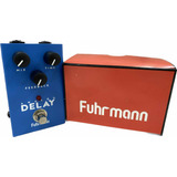 Pedal Fuhrmann Guitarra Ad20 Analog Delay Novo Original