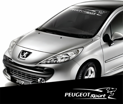 Calcos Parabrisas Peugeot Sport Stikers Vinilo Lunetas