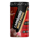 Carnívoro Whey Prime Com Treonina Taurina Biotina 900g Sabor Napolitano