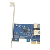 Adaptador Pci E 1x A 2 Pci E Usb 3.0 Externos 1 Tarjeta Risr