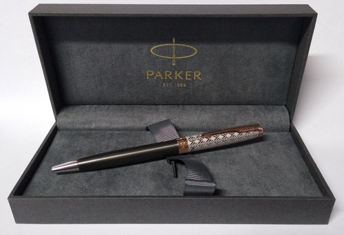 Bolígrafo Parker Sonnet Premium Metal & Grey Lacquer Ct