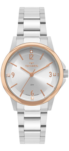 Relógio Technos Feminino Boutique Prata - 2035mxl/1k
