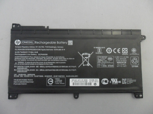 Bateria Hp Pavilion X360 Conv 13-uxxx Modelo On03xl