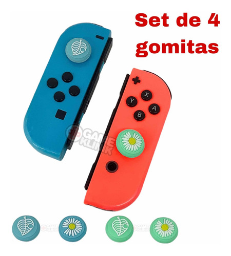 4 Gomas Animal Crossing Joystick Switch Y Lite Protector 02