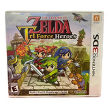 The Legend Of Zelda Tri Force Heroes (usado) - Nintendo 3ds