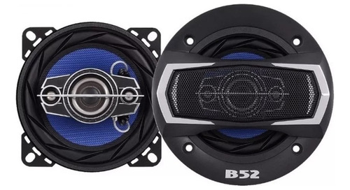 Parlantes 4 Pulgadas B52 Wa-4142 4 Vias 300w Par Auto