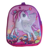 Mochila Para Nena Infantil Unicornio O Princesa 