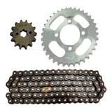 Kit Sprockets Italika Ft180 + Cadena Reforzado